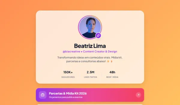 Minisite Bio